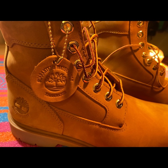 Timberland Men's Classic Waterproof Boots Size 9.5 - Picture 4 of 8